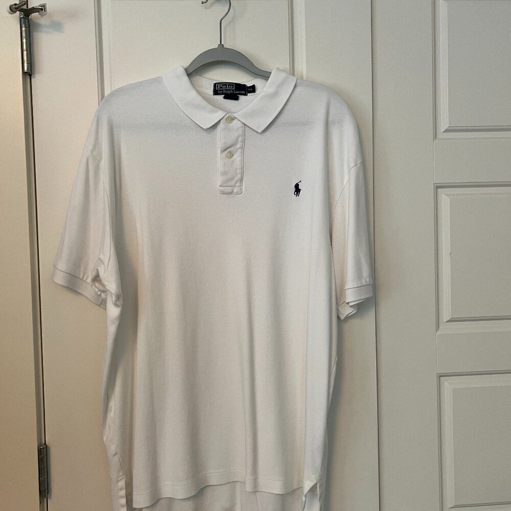 Ralph Lauren cotton white polo